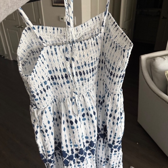 Target Blue and White Sundress with Peephole - Picture 3 of 3